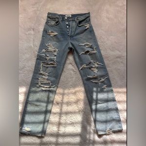 Agolde Denim distressed Jeans Sz 26